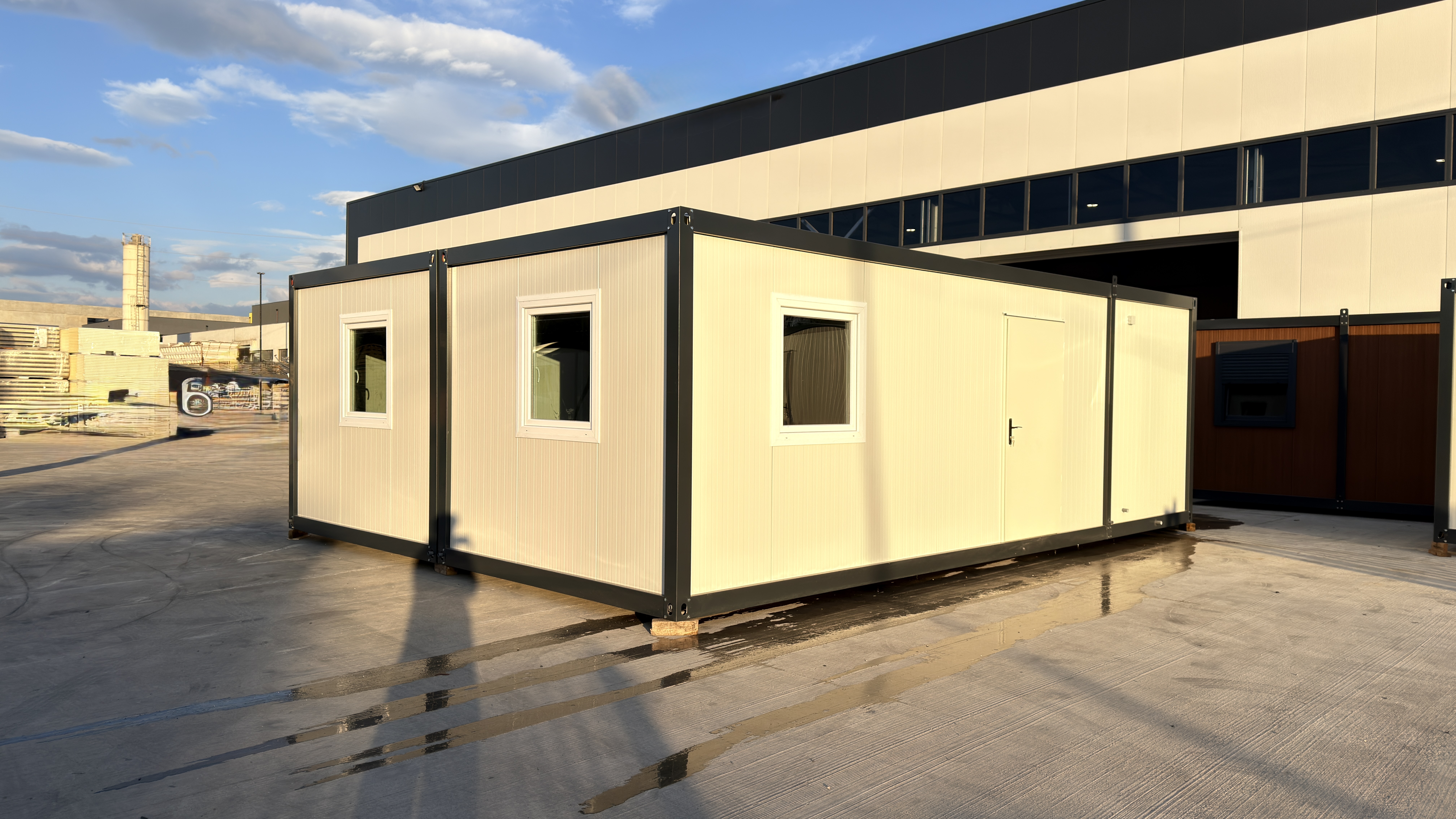 Bürocontainer kaufen - Villex Mega Plus Cube Blanc